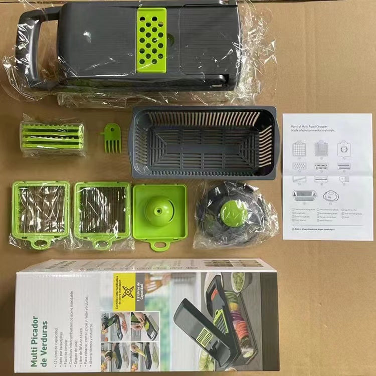 🥒 Cortador de Verduras | 12 en 1