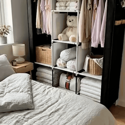 Clóset Armable Portátil | Tu Ropa Ordenada y Sin Polvo