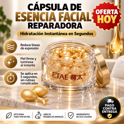 Cápsulas De Esencia Facial | Efecto Tensor Inmediato