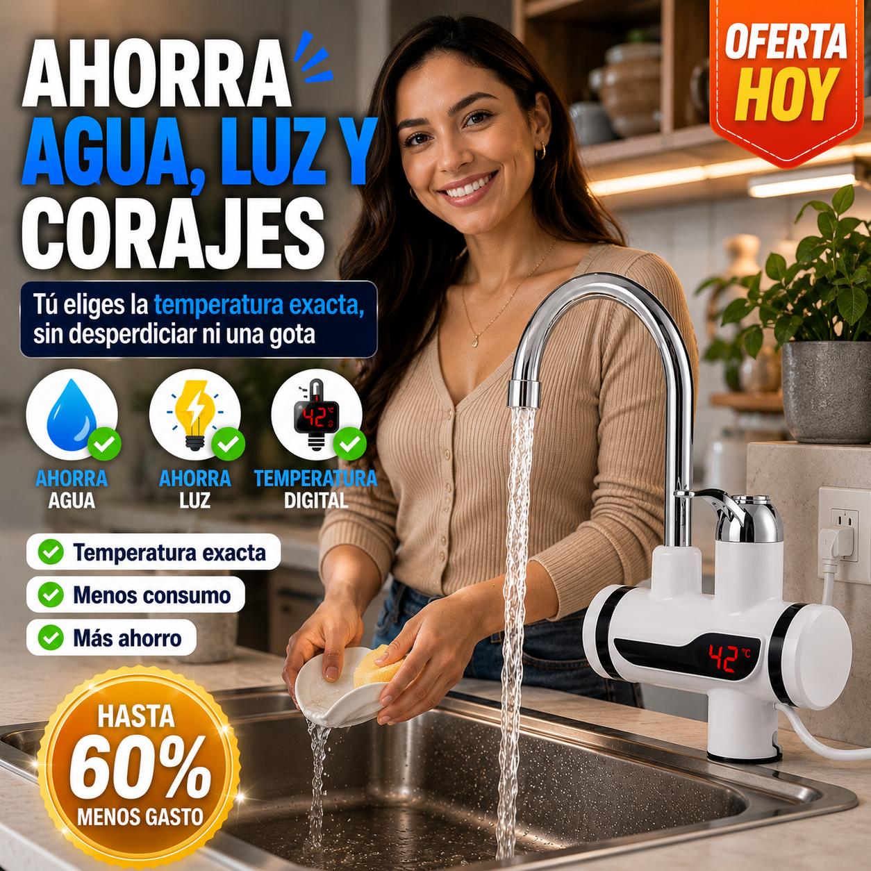 AquaHeat | Agua Caliente al Instante Sin Esperar