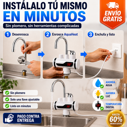 AquaHeat | Agua Caliente al Instante Sin Esperar