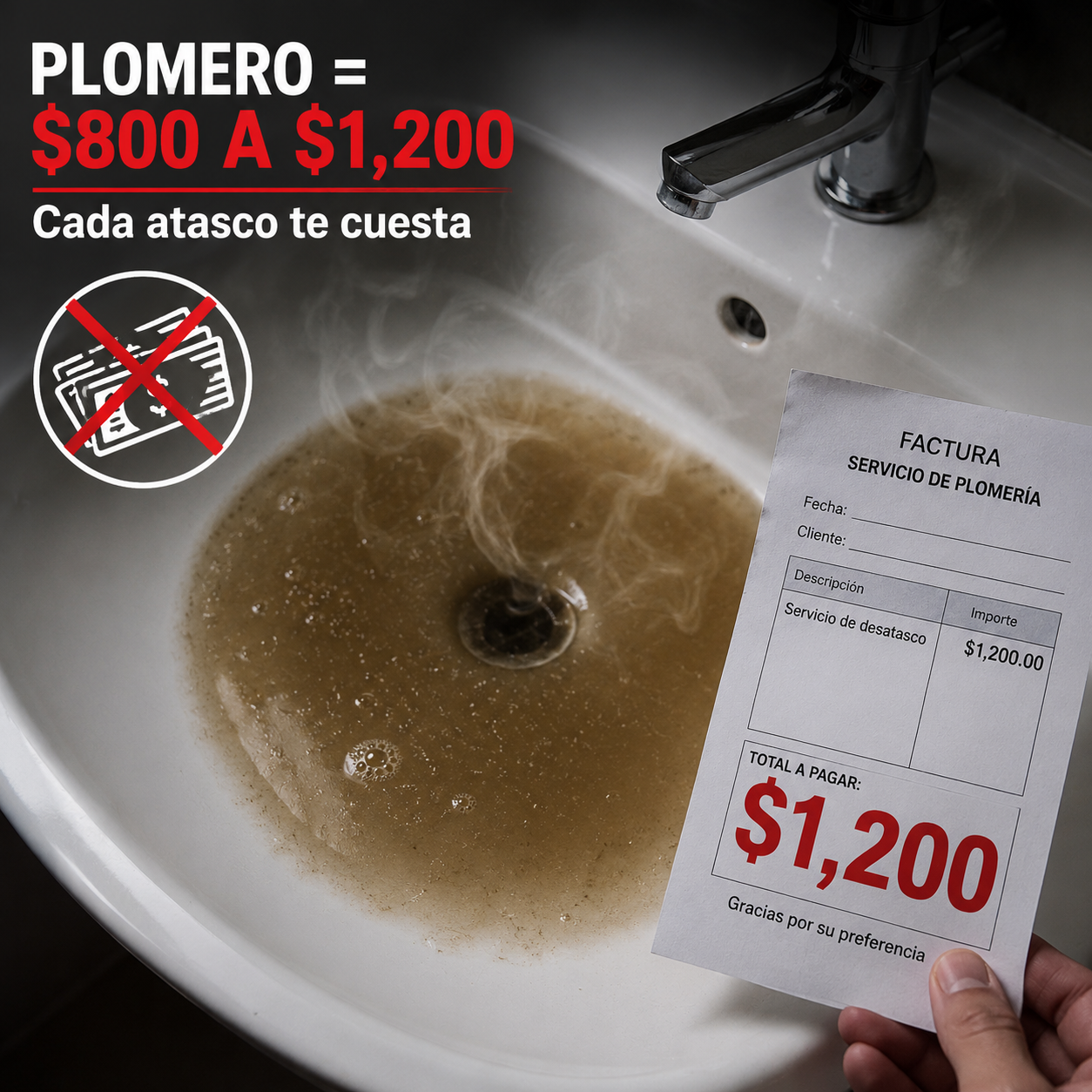 Tapón Premium Anti-Atascos