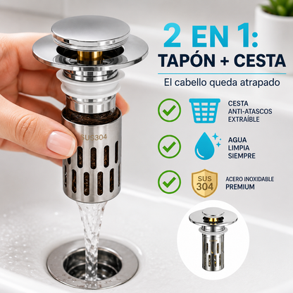 Tapón Premium Anti-Atascos