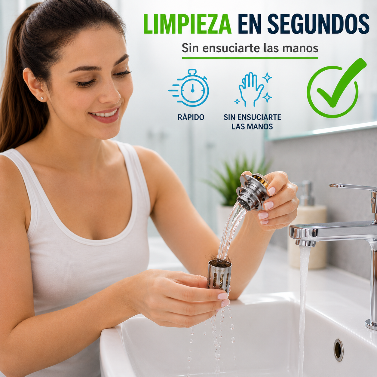 Tapón Premium Anti-Atascos