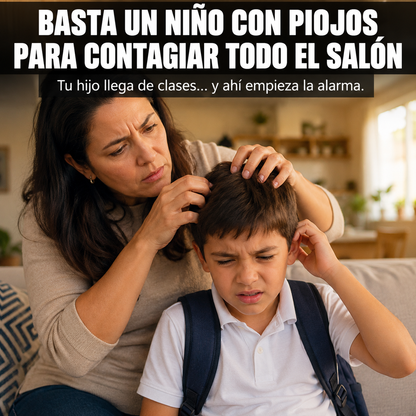 Peine Eléctrico Antipiojos | Aspira Piojos y Liendres al Instante