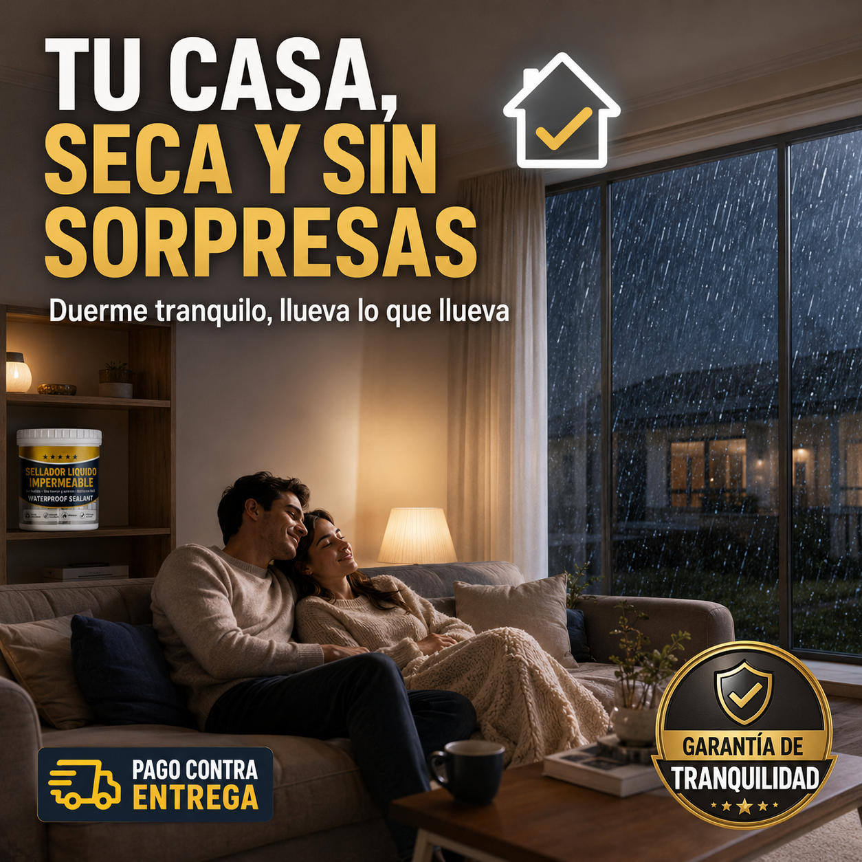 Sellador Líquido Impermeable | Adiós Fugas, Goteras, Humedad