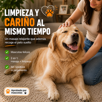 Guante Quitapelos | Adiós al Pelo de Mascota en Segundos