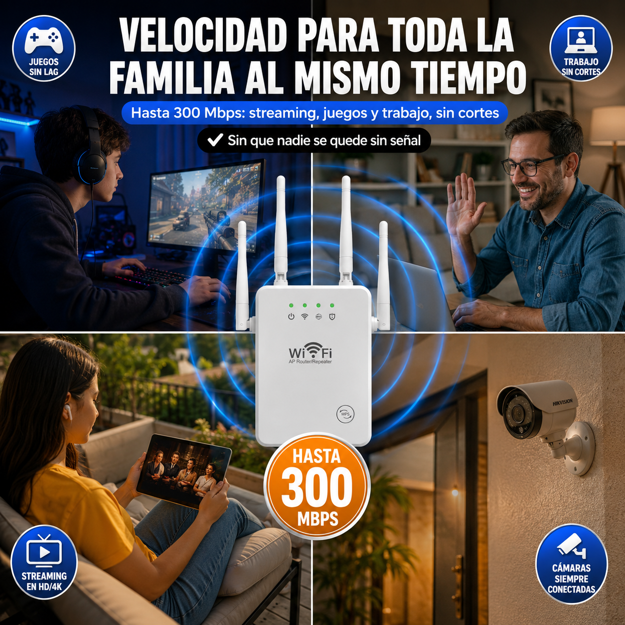 Repetidor TotalWifi | WiFi En Cada Rincon De Tu Casa