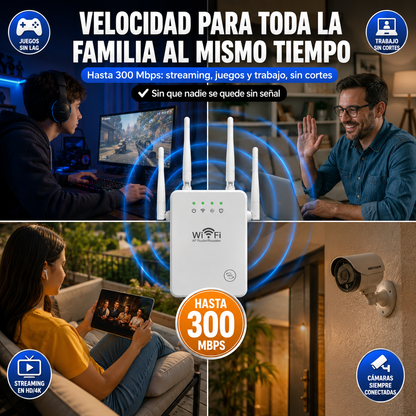 Repetidor TotalWifi | WiFi En Cada Rincon De Tu Casa