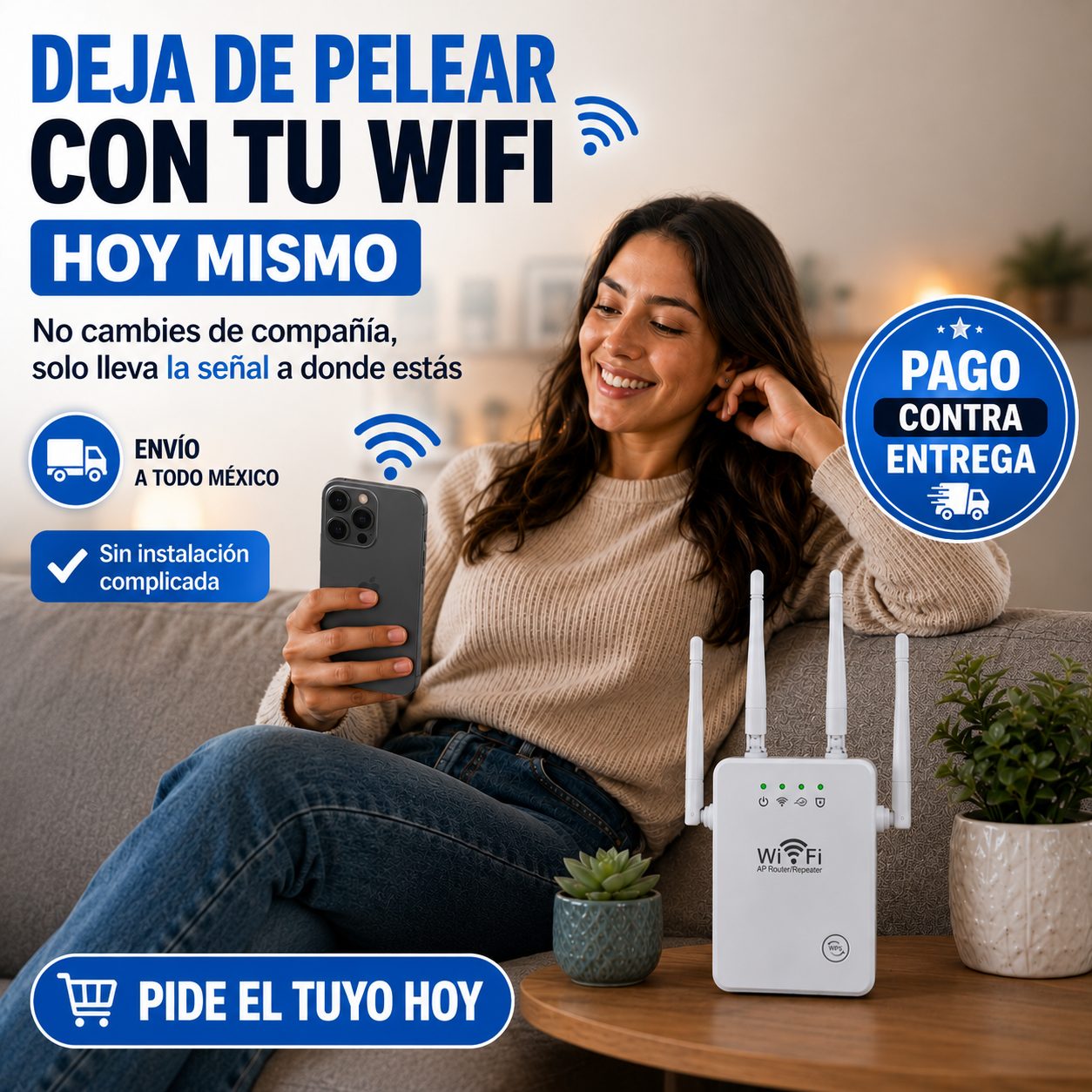 Repetidor TotalWifi | WiFi En Cada Rincon De Tu Casa