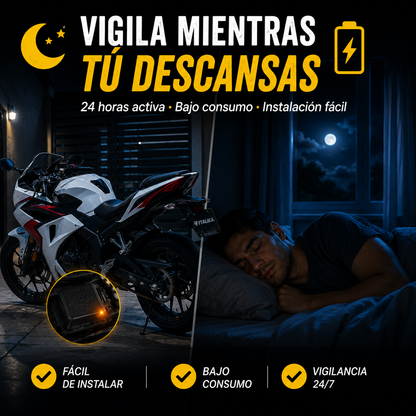 Alarma Antirrobo para Moto | Sonido, Encendido/Apagado A Distancia