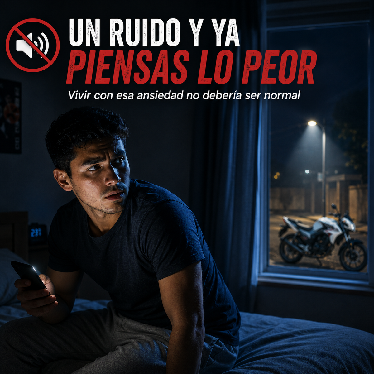 Alarma Antirrobo para Moto | Sonido, Encendido/Apagado A Distancia
