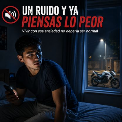 Alarma Antirrobo para Moto | Sonido, Encendido/Apagado A Distancia