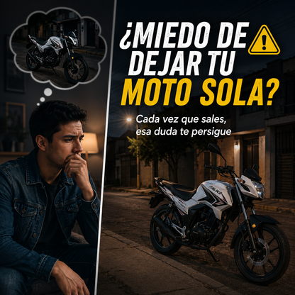 Alarma Antirrobo para Moto | Sonido, Encendido/Apagado A Distancia