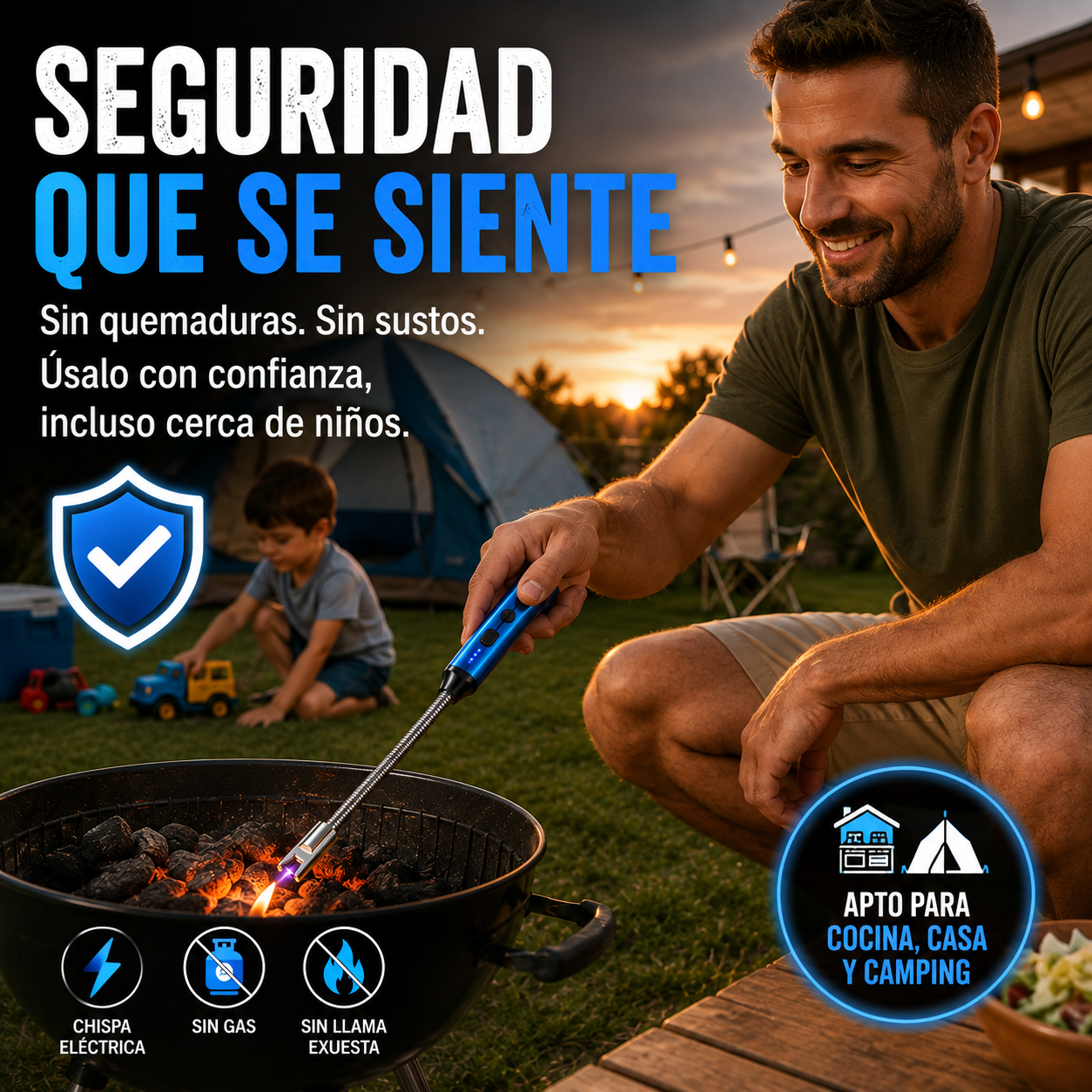 Flameless | Enciende Sin Gas, Sin Fallas, Sin Riesgo