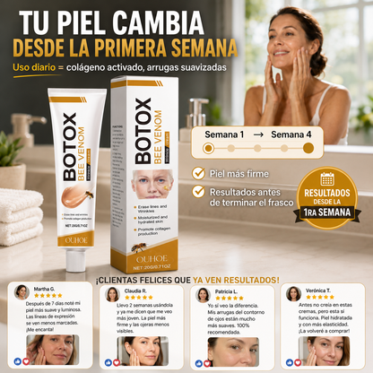 Crema Lifting Veneno de Abeja | Efecto Botox Sin Agujas