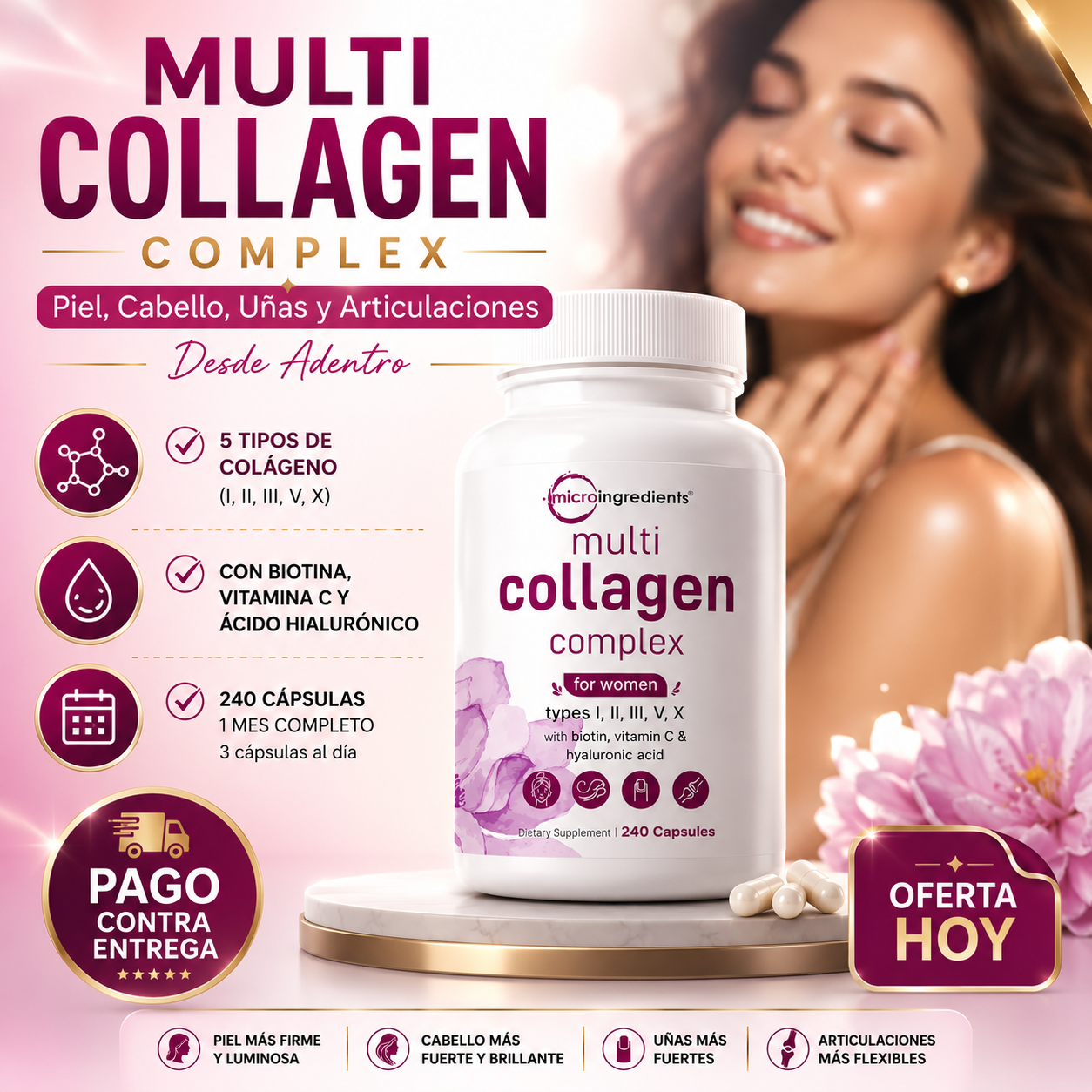 Multi Collagen Complex | Piel Firme y Joven Desde Adentro
