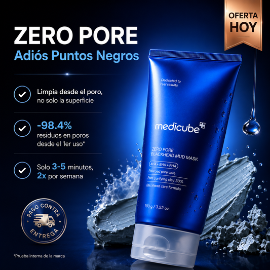 Medicube Zero Pore Mud Mask | Poros Limpios en Minutos