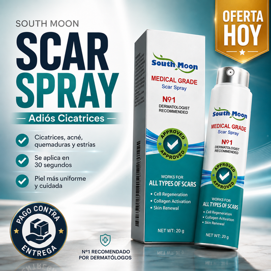 South Moon Scar Spray | Cicatrices Menos Visibles en Semanas