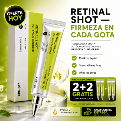 Celimax Retinal Shot | Piel Firme y Tersa Mientras Duermes