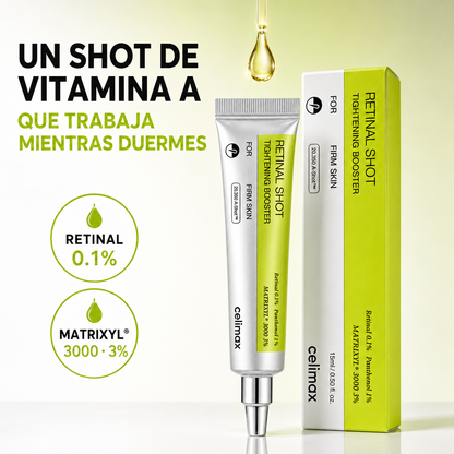 Celimax Retinal Shot | Piel Firme y Tersa Mientras Duermes