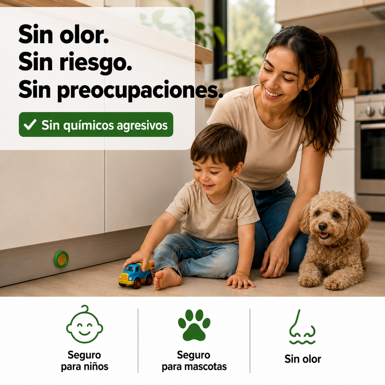 Repelente Gel para Cucarachas | Elimínalas Para Siempre, Sin Químicos Peligrosos