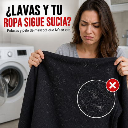 Filtro Atrapa Pelusas para Lavadora | Ropa Limpia Sin Pelusas Ni Pelo de Mascota