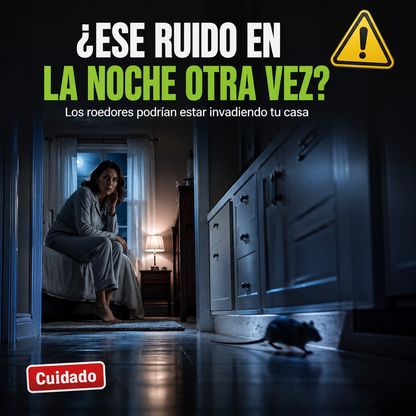 12 Pastillas MoonSpry® Rodent Repellent | Aleja a los Roedores de tu Hogar Sin Complicaciones