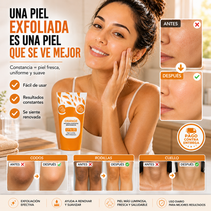 Gel Exfoliante de Naranja | Piel Más Suave y Luminosa Desde el Primer Uso