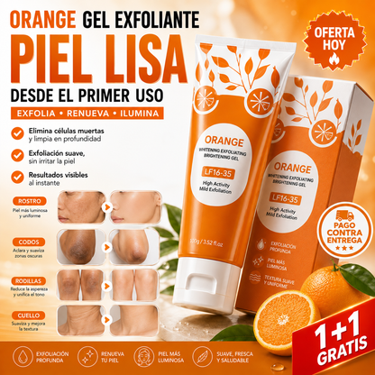 Gel Exfoliante de Naranja | Piel Más Suave y Luminosa Desde el Primer Uso