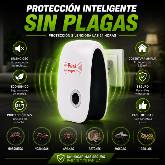 Repelente ultrasonico de plagas