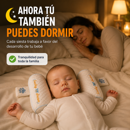 Almohada Moldeadora | Previene Cabeza Plana Desde el Primer Mes