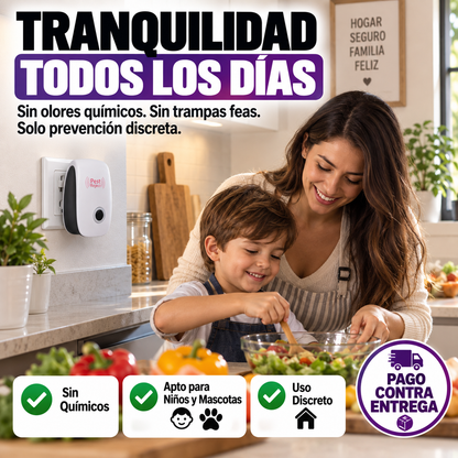Pest Reject | Ahuyenta Plagas Sin Aerosoles Ni Químicos