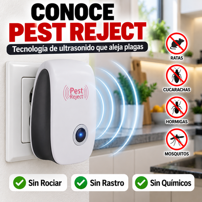 Pest Reject | Ahuyenta Plagas Sin Aerosoles Ni Químicos