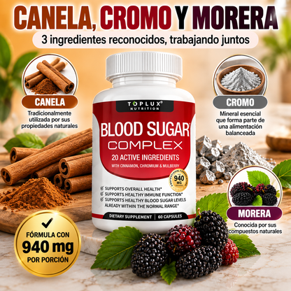 Blood Sugar Complex | Apoyo Diario a tu Metabolismo