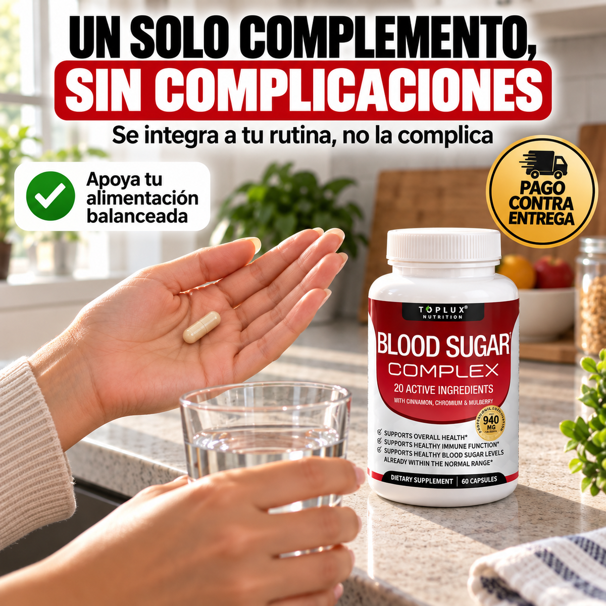 Blood Sugar Complex | Apoyo Diario a tu Metabolismo