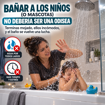 Regadera Premium Multifuncional de Mano | Control Total en Cada Ducha