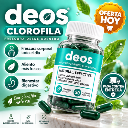 DEOS Clorofila | Frescura Desde Adentro, Todo el Día