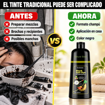 Shampoo Anti-Canas | Adiós Canas en 15 Minutos