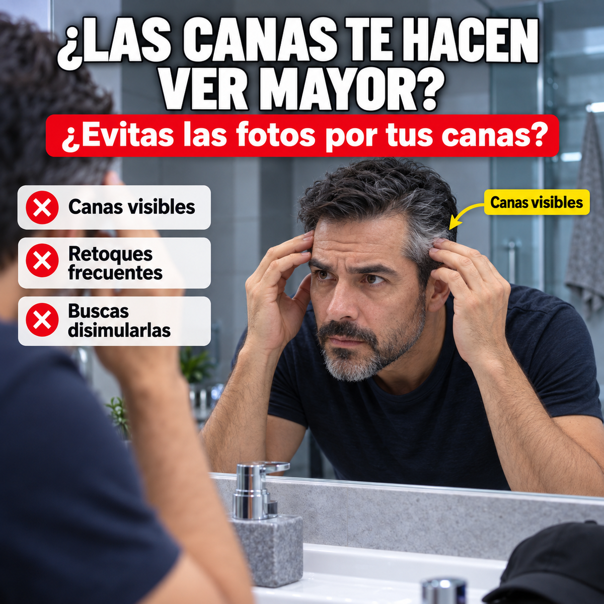 Shampoo Anti-Canas | Adiós Canas en 15 Minutos