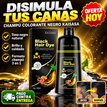 Shampoo Anti-Canas | Adiós Canas en 15 Minutos