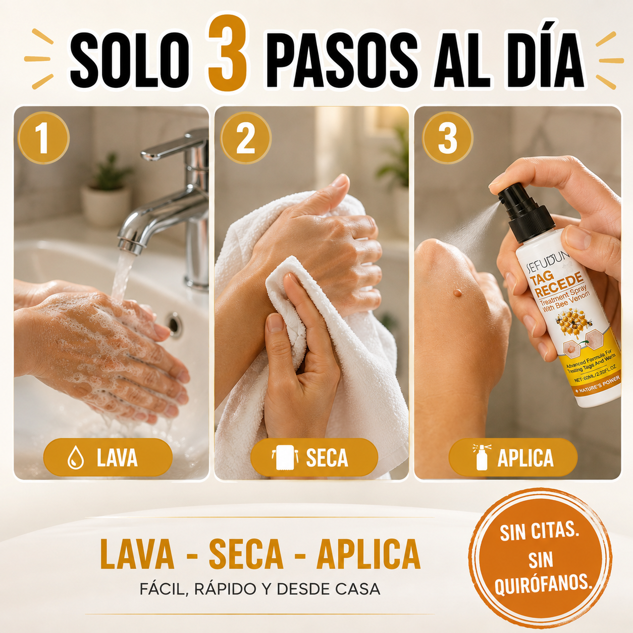 Spray para Verrugas | Cuidado Localizado en Segundos