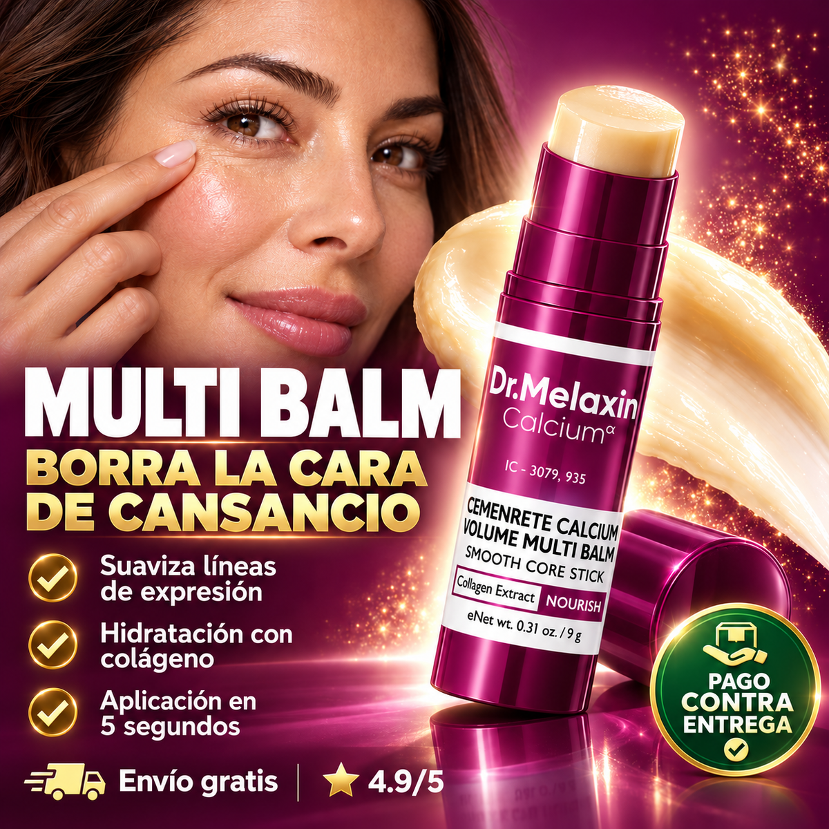 Dr. Melaxin Multi Balm | Líneas Menos Visibles al Instante