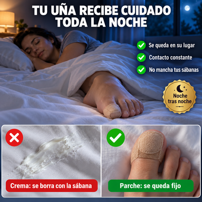 Pack 21 parches para Uñas | Uñas Más Sanas Mientras Duermes