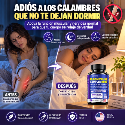 Megneta Magnesium Complex | Energía y Descanso Todos los Días