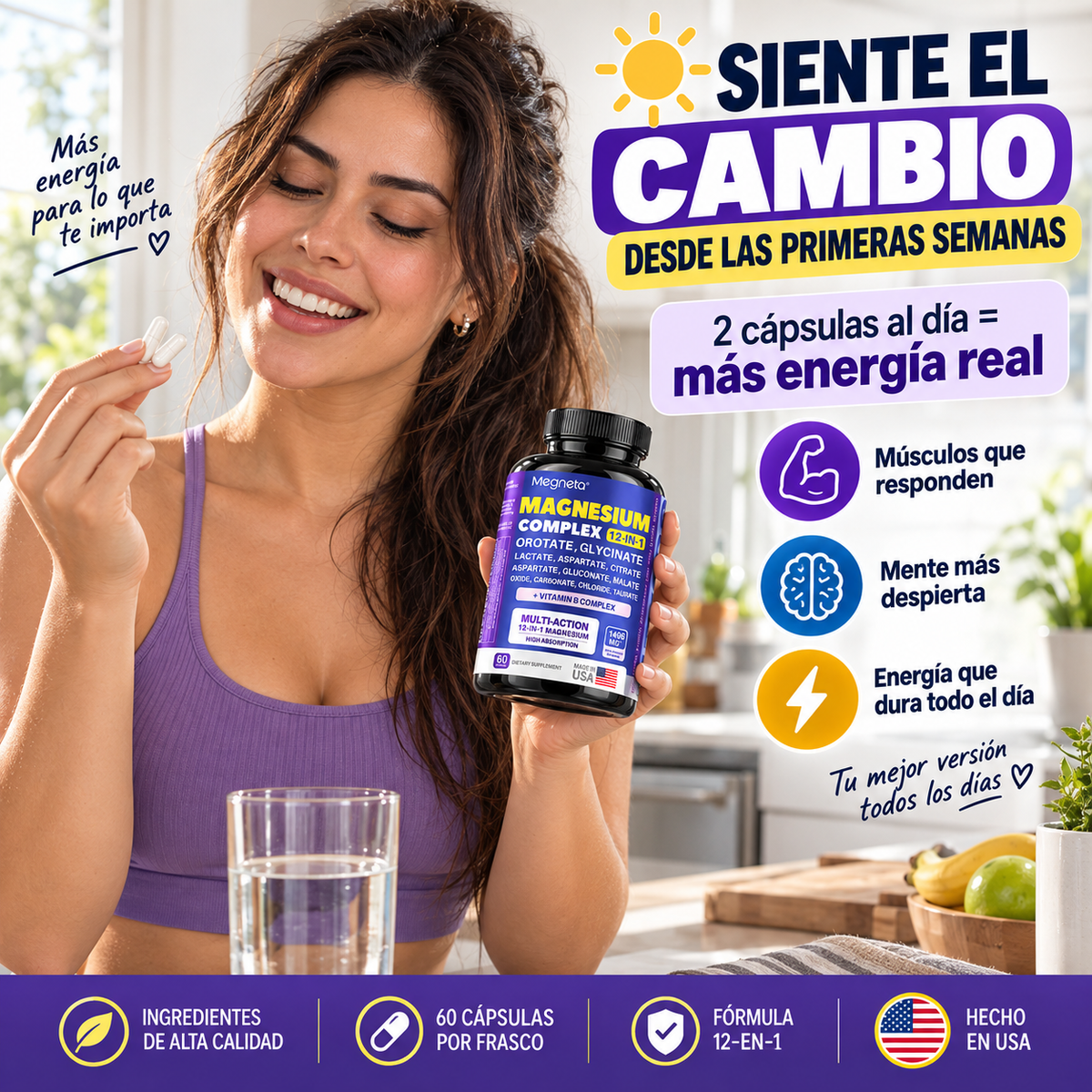 Megneta Magnesium Complex | Energía y Descanso Todos los Días