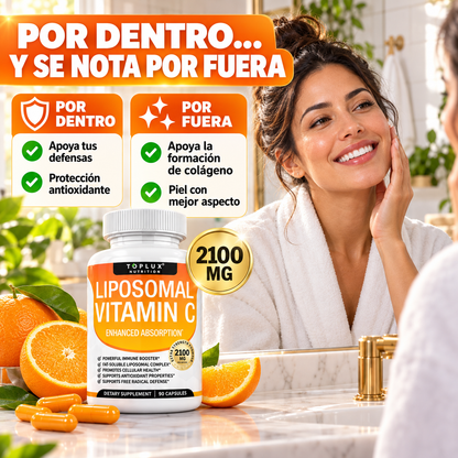 Vitamina C Liposomal 2100 mg | Apoya Tus Defensas Todos los Días
