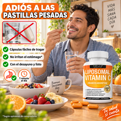 Vitamina C Liposomal 2100 mg | Apoya Tus Defensas Todos los Días