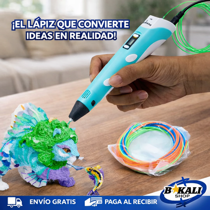 MakerPen 3D – Crea Figuras en minutos (sin experiencia) 🔥