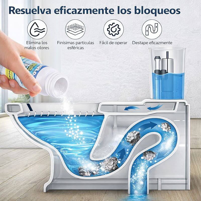 Wild Tornado 🌪️ Destapa tu drenaje en 20 minutos SIN gastar en plomero